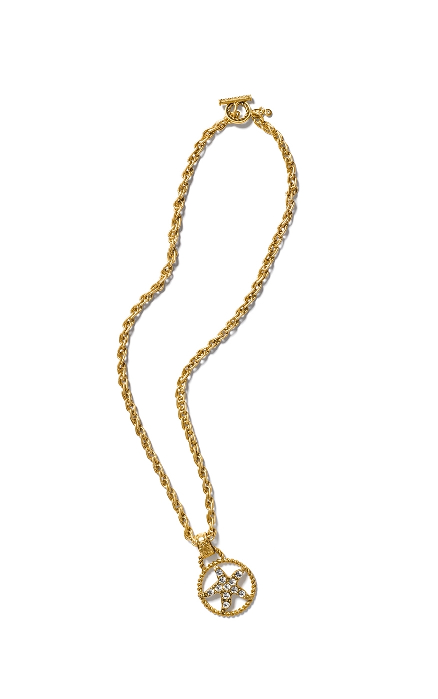 cabi's Starfish Medallion Necklace