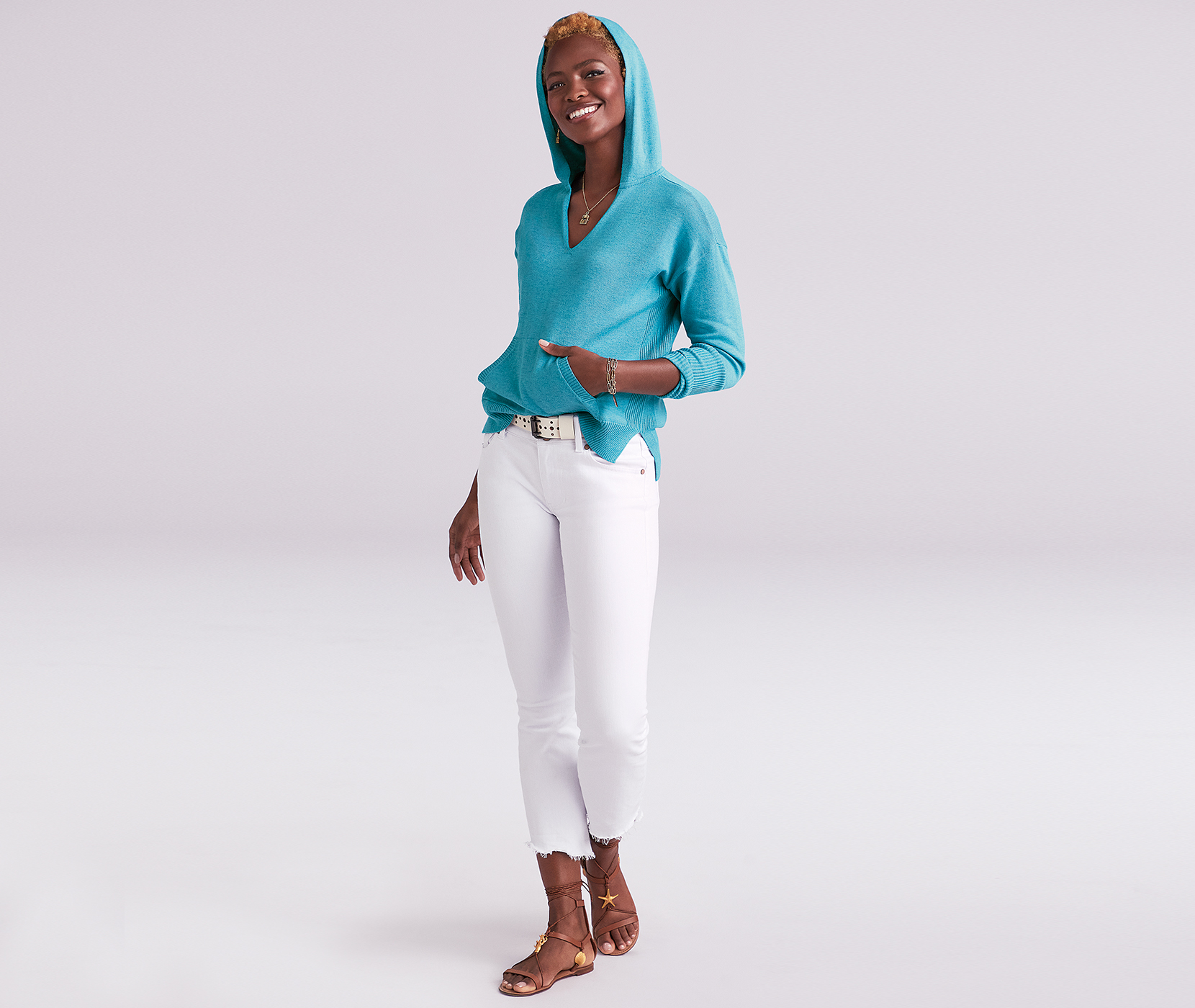 cabi dressed up hoodie