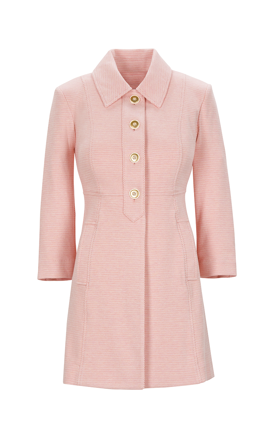 cabi pink coat