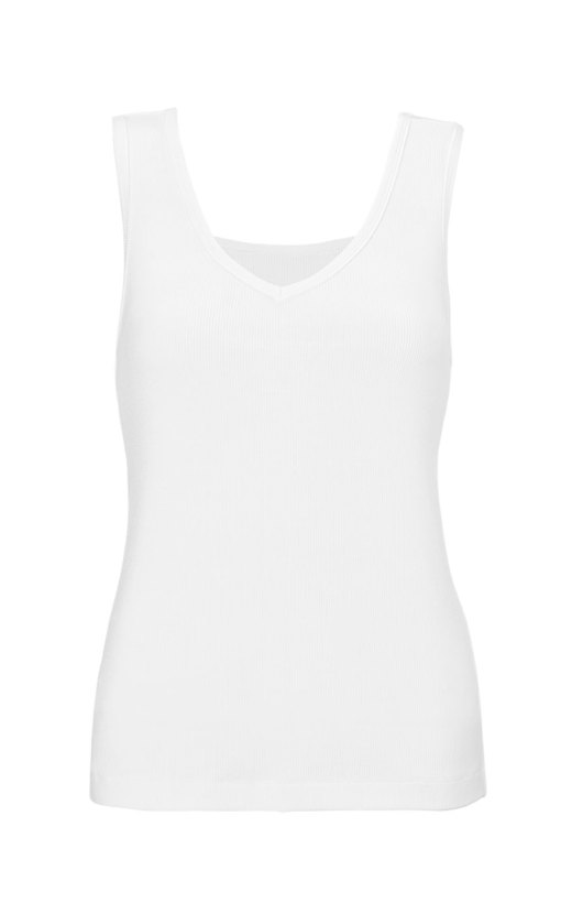 Busy Tank in Brite White