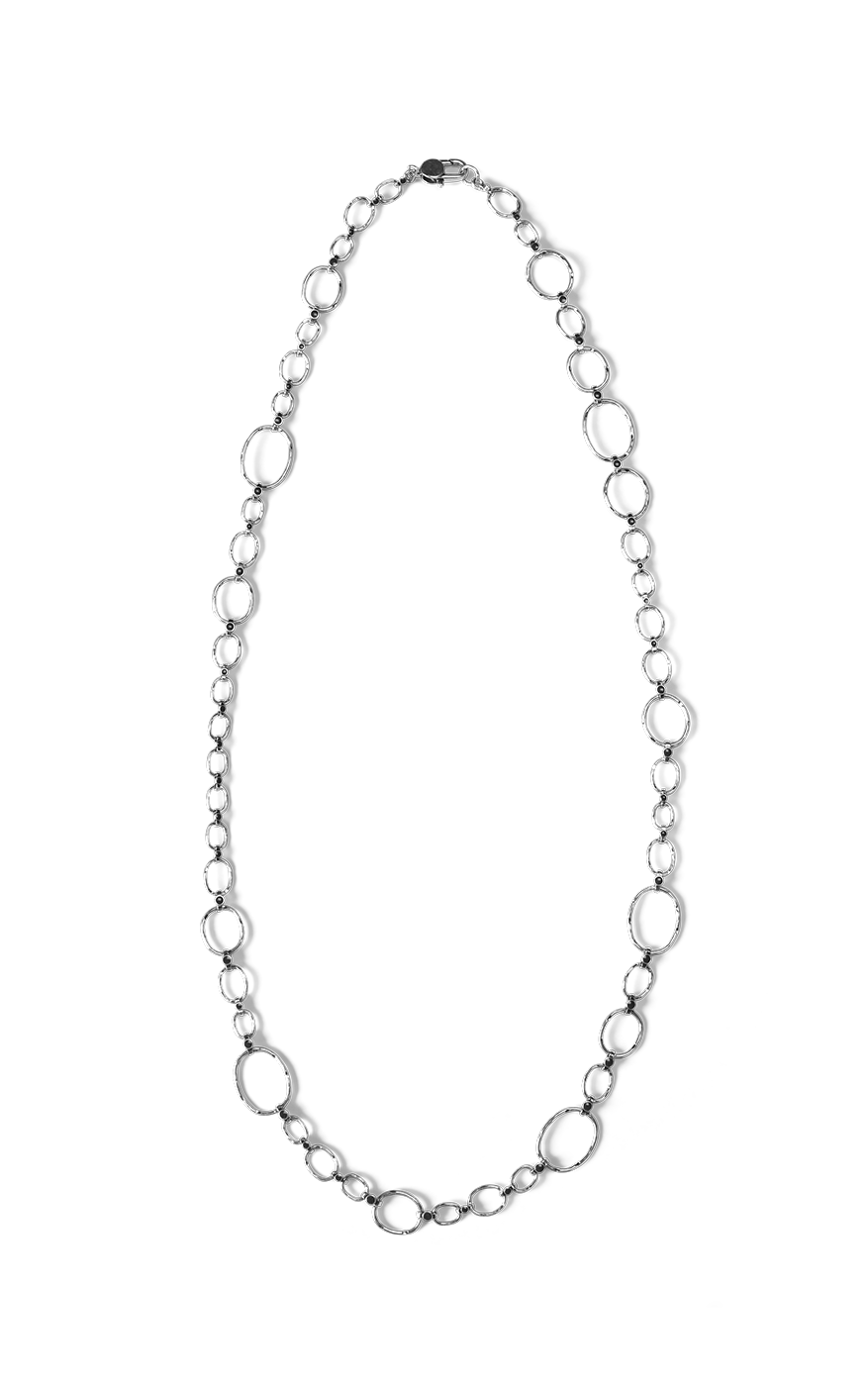 Silver Oval Chained Necklace, Matching Set cabi Spring 2025